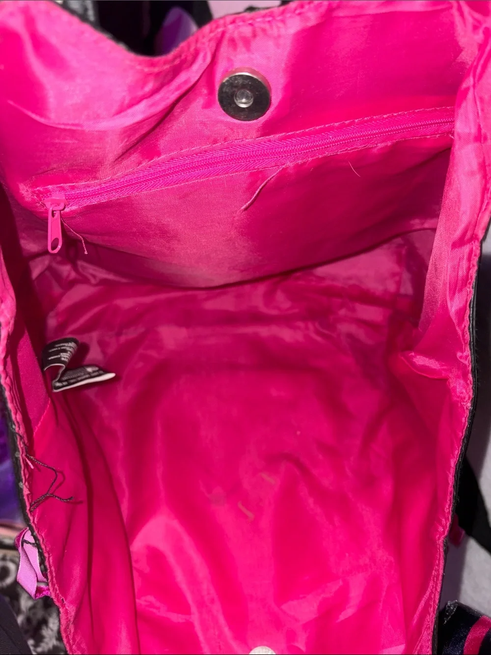 Monster High Black Tote RARE Y2K